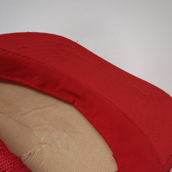 My Feet Are On The Street Snapback Rope Trucker Hat Red One Size Outdoor - Picture 8 of 9